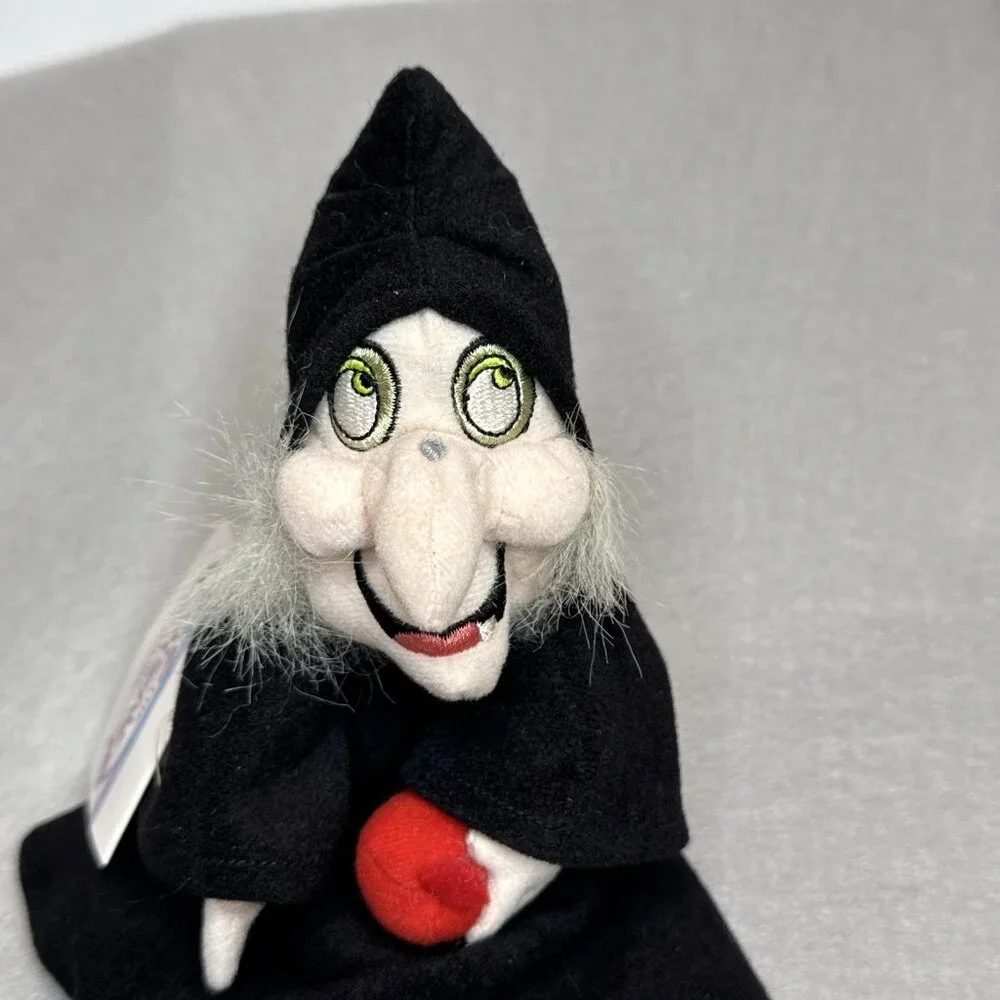 Snow White 7 Dwarfs Prince Witch Disney Store Bean Bag Plush Stuffed Set of 10 - Picture 16 of 16